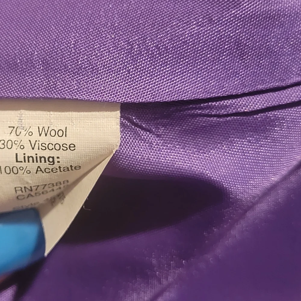 🔥 BUNDLE DEAL: 3/$25 OR 5/$50 The J Crew Pencil Skirt In Purple Wool Size 6 - Picture 5 of 5